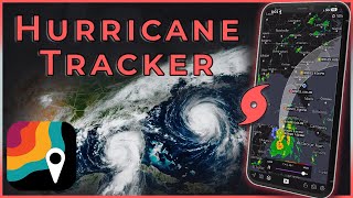 Hurricane Tracking  MyRadar Tutorial [upl. by Aloek]