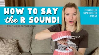 How to say the R sound bunched by Peachie Speechie [upl. by Lance]