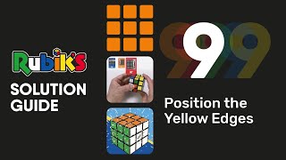 SOLVE THE FINAL LAYER – Step 4 Position The Yellow Edges [upl. by Jehoash]