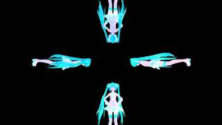 bPhuc Ievan Polkka  Miku Hologram  Holographic 4 Pyramid MMD [upl. by Rudich]