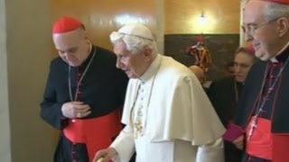 Pope Benedict XVI Departs From the Vatican [upl. by Neelak919]