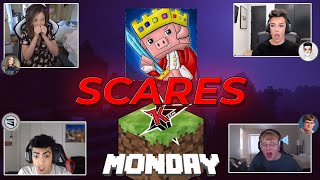 Youtubers getting scared of Technoblade The Story  Minecraft Monday [upl. by Brittain847]