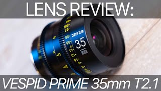 Lens Review DZOFILM 35mm T21 Vespid Prime [upl. by Jenelle904]