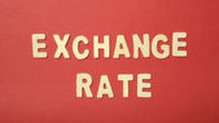 What is an Exchange Rate [upl. by Orvan]