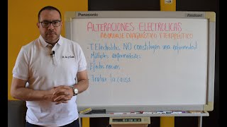 Desequilibrio electrolitico Hiponatremia Hipernatremia Hipokalemia Hiperkalemia [upl. by Landri]