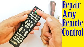 How to repair any remote control easily at home [upl. by Cantu]