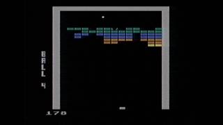 Classic Game Room  SUPER BREAKOUT for Atari 5200 review [upl. by Lleryt]