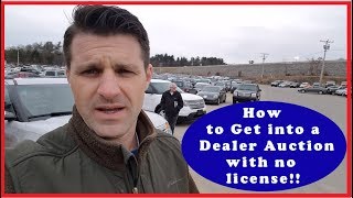 How to get into a Car Dealer Auction without a License  Flying Wheels [upl. by Eugeniusz]