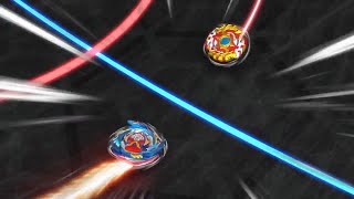 Beyblade Burst Evolution Valt Aoi vs Shu Kurenai Final Battle [upl. by Derte]