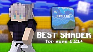 BEST SHADER for MCPE 121 👽 [upl. by Enelehs]