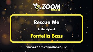 Fontella Bass  Rescue Me  Karaoke Version from Zoom Karaoke [upl. by Anauqaj]