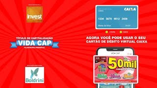 Sorteio Ao Vivo  Vida Cap [upl. by Wendel]