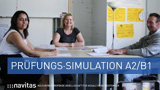 mündliche Prüfung A2B1 Skalierte DTZPrüfung  Simulation [upl. by Bluhm]