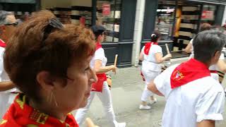 Fêtes de Bayonne 2018  musique et bandas au fil des rues [upl. by Eeleak762]