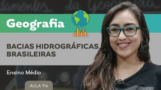 Bacias hidrográficas brasileiras​  Geografia  Ensino Médio [upl. by Pearman878]