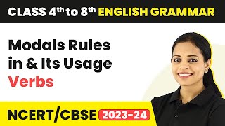 Modals Rules in English Grammar and Its Usage  Verbs  Class 4th to 8th English Grammar [upl. by Jeri]