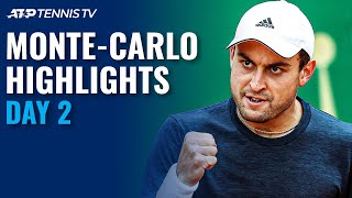 Karatsev Takes On Musetti Humbert amp De Minaur Look To Progress  MonteCarlo 2021 Day 2 Highlights [upl. by Aleit]