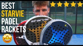 BEST Starvie Padel Rackets 2022 [upl. by Eoz501]