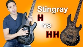 Music Man Stingray H vs HH  Which One Should You Get [upl. by Analra]