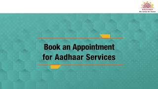 How to book online Appointment for Aadhaar Enrolment or Update on UIDAI Website [upl. by Ahso344]