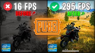 PUBG BEST SETTINGS to BOOST FPS on ANY PC [upl. by Bunde]