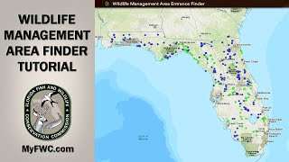 FWC Wildlife Management Area Finder Tutorial [upl. by Ramuk]