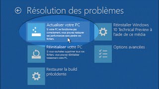 إعادة تهيئة الوندوز 10 Réparation windows 10 sans CD [upl. by Yalahs226]