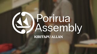 Kiritapu Allan  Porirua Assembly [upl. by Allimak972]