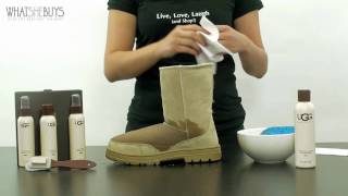 How To Care For UGG Sheepskin Footwear [upl. by Yensehc]