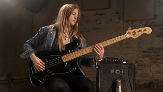 Fender American Professional II Jazz Bass  Nicole Row First Impressions [upl. by Enilekaj297]