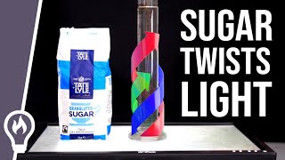 Why Sugar Always Twists Light To The Right  Optical Rotation [upl. by Ellenrad]