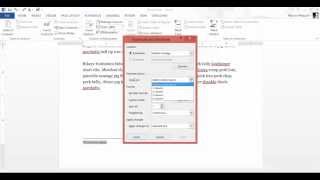 Modifying Footnotes in Microsoft Word 2013 [upl. by Shaylynn176]