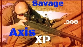 Savage Axis XP 308 Budget Rifle Test And Review HD [upl. by Moya]