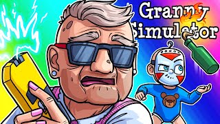 Granny Simulator Funny Moments  Todlerious Vs Two Grannies [upl. by Ivo]