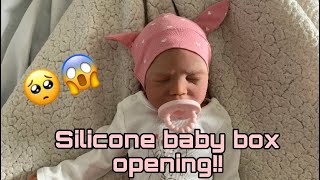 Full body silicone baby box opening [upl. by Lanevuj682]