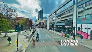 LONDON Bus Ride 🇬🇧  Route 28 🚌  Southbound full journey from Kensal Rise to Wandsworth [upl. by Ahsenra]