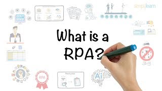 RPA In 5 Minutes  What Is RPA  Robotic Process Automation  RPA Explained  Simplilearn [upl. by Anahc]