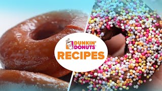 Make Dunkin Donut Recipes At Home • Tasty Recipes [upl. by Ayikaz]