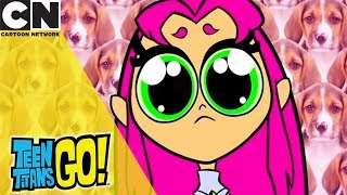 Teen Titans Go  Starfire Solves All Violence  Cartoon Network [upl. by Alrzc]