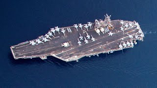 Aircraft Carrier • Flight Operations at Sea Takeoff and Landing • US Navy Ship • Part 2 [upl. by Innavoeg]