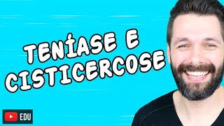 TENÍASE SOLITÁRIA E CISTICERCOSE  Parasitologia  Biologia com Samuel Cunha [upl. by Kliman]