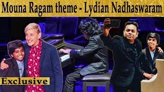 The Worlds Best  Lydian Nadhaswaram plays Mouna Ragam theme [upl. by Leuqer946]