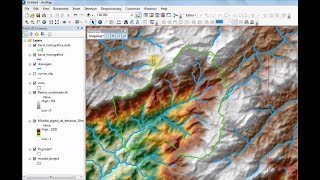 Como delimitar Bacias Hidrográficas manualmente  ArcGIS [upl. by Marigolda106]