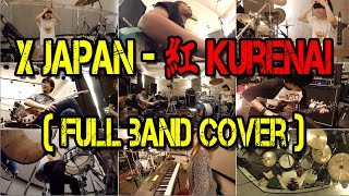 X JAPAN  紅 Kurenai Full Band Cover by Daisuke Kurosawa 黒沢ダイスケ [upl. by Thomasin918]