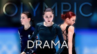 Olimpic Drama 2022  Kamila Valieva Alexandra Trusova Anna Shcherbakova [upl. by Leopoldine218]