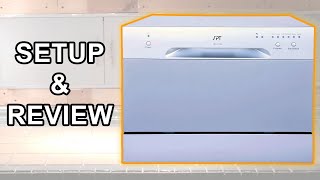 SPT Countertop Dishwasher Setup amp Review  For Small Kitchens [upl. by Kurtzig]