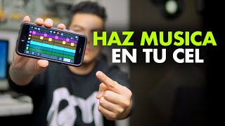 📱5 APPS Para Hacer Música en Tu Celular [upl. by Esnohpla]