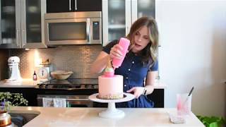 Ice Cream Cone Drip Cake Tutorial [upl. by Arondell620]