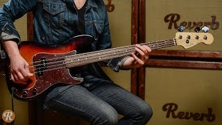 Fender American Standard Precision Bass Demo [upl. by Adnawak]