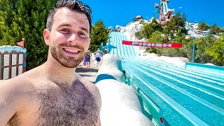 Disneys Blizzard Beach Water Park  A Fun Water Park Day [upl. by Allare]